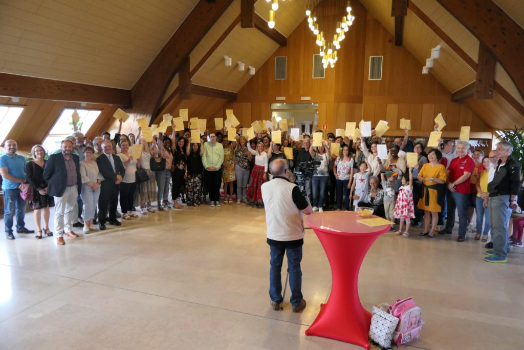 Remise des diplômes des cours de langues