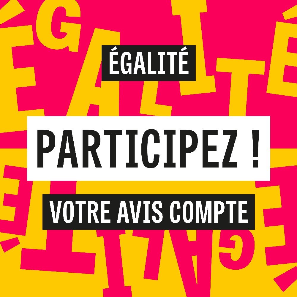 Consultation publique du Ministère de l’Egalité