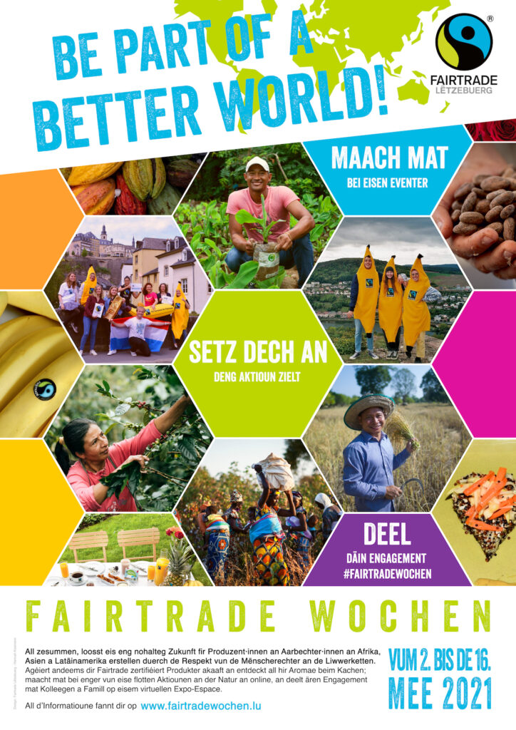 Semaines Fairtrade du 2 au 16 mai 2021