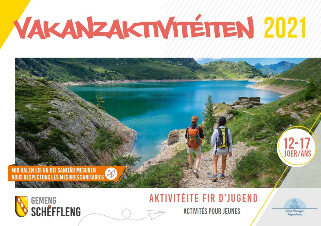 Vakanzenaktivitéiten fir déi Jonk / Activités de vacances pour jeunes